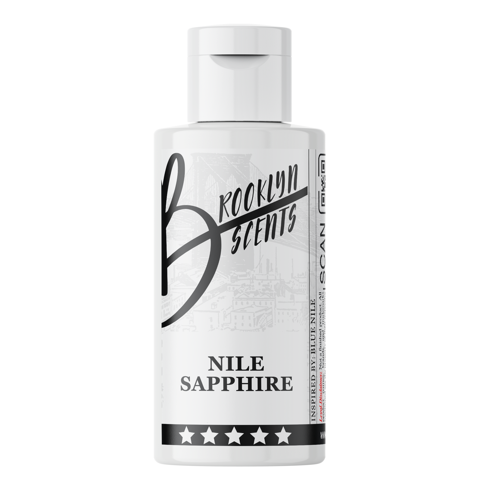 Blue Nile Type Perfume Oil - Aquatic Floral Unisex Fragrance Impression - 1 ounce - 1